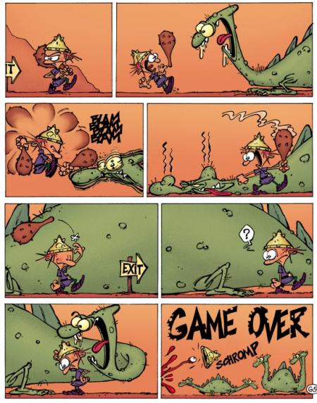 b-d game over